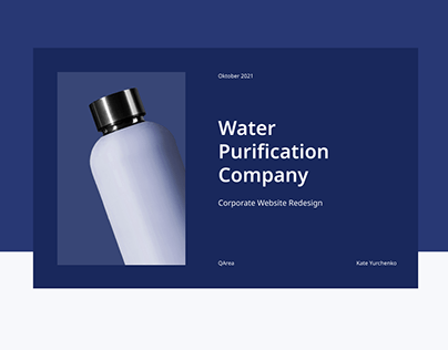 Water Purification Company Website