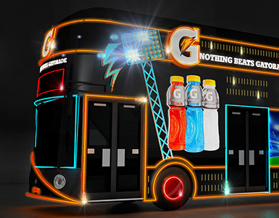 Gatorade Bus 3D