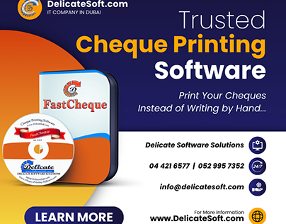 Cheque Printing Software for UAE