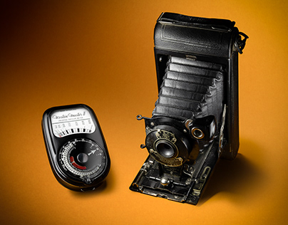 Vintage cameras & light meters