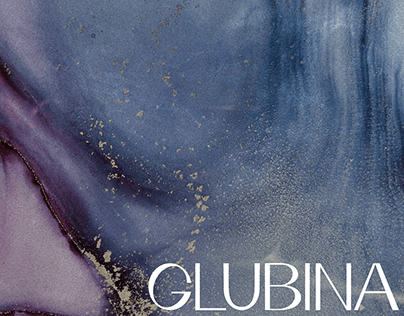 GLUBINA logotype & visual identify