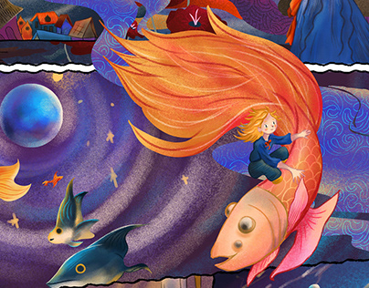 The Celestial Journey of Little Fish Princess