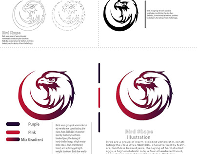 Logo vectorization(Eagle)