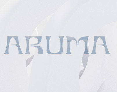 ARUMA font and dynamic video