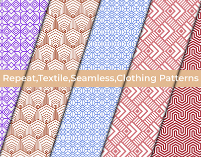 Textile Pattern Design for Clothing Brand