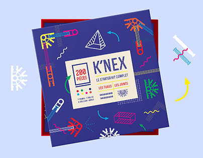 K'NEX - Kit & Boîtes de recharge • Print • Packaging