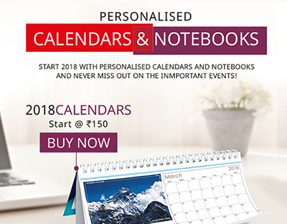 Vistaprint Mailer - Calendars & Notebooks