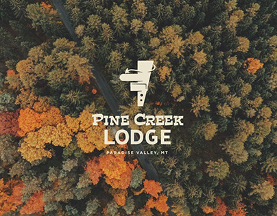 Logo & Art Direction for Pine Creek Lodge