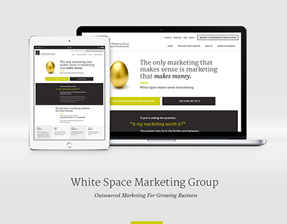 White Space Marketing Website