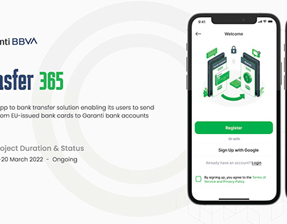One Week UI/UX Design Sprint for Money Transfer App