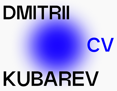 Dmitrii Kubarev CV