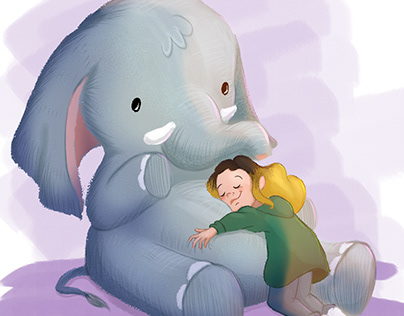 Personal illustration - The Elephant and Me