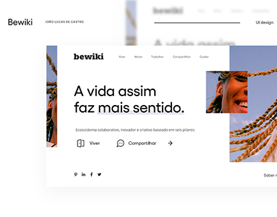 BEWIKI – WEBSITE UI