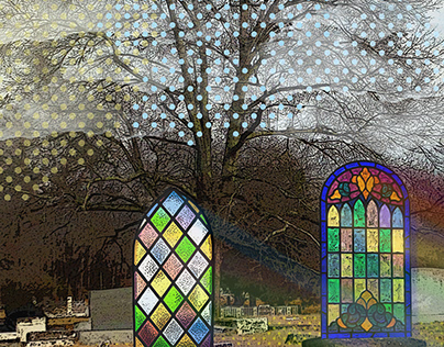 Stained Glass Tombstones