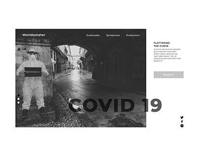 Covid-19 Statistics Website