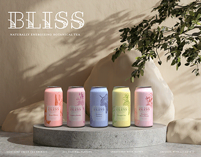 Bliss Tea Packaging Design