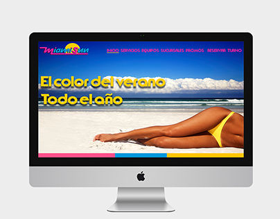 Miami Sun Web Design