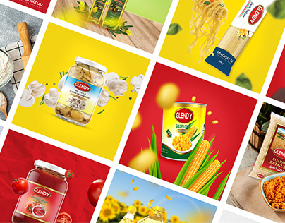 Social Media Posts Design for Food Products