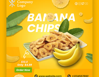 Banana chips prsentation