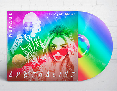 RUPAUL ft Myah Marie - ADRENALINE vinyl editions