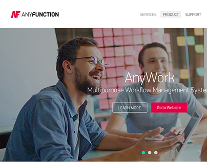 AnyFunction Web Site Design