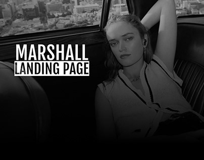 Marshall landing page