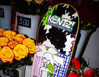second "KENTZ" skateboarding deck /TREEHOUSE