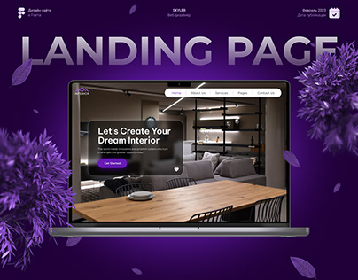 Landing page for Interior