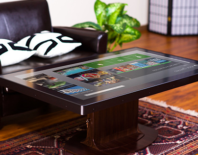 Custom 55" Multitouch Coffee Table