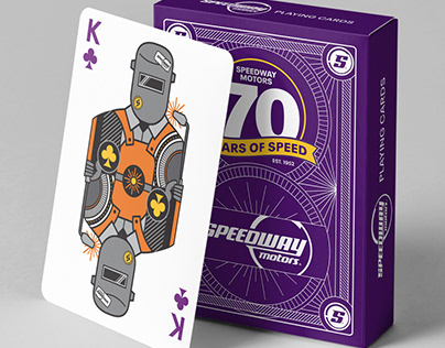Project thumbnail - Speedway Motors Playing Cards