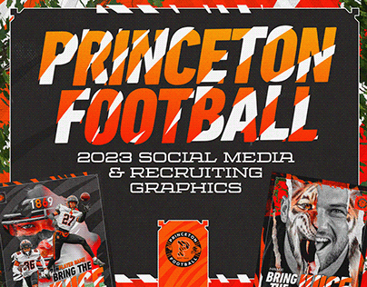2023 Princeton Football Art Direction