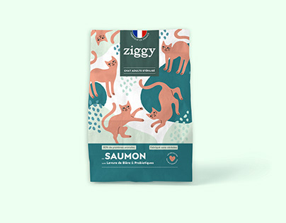Ziggy - Packaging Croquette Saumon