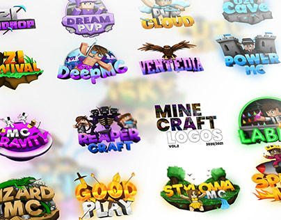 Minecraft Server Logos v.2