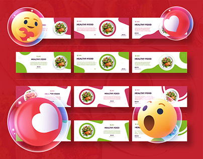 Healthy Food - Facebook Cover Template