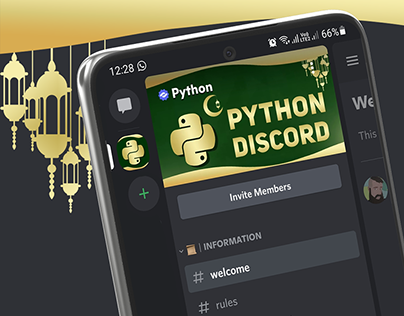 Python Discord Eid Al-Fitr Branding