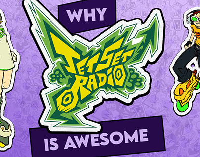 YouTube Thumbnail "Why Jet Set Radio is Awesome"