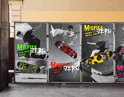 Misfits + Zero Skates | Poster Design