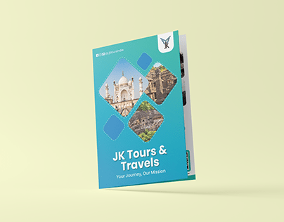 A5 Brochure Design for Tourism Industry | JK Tours