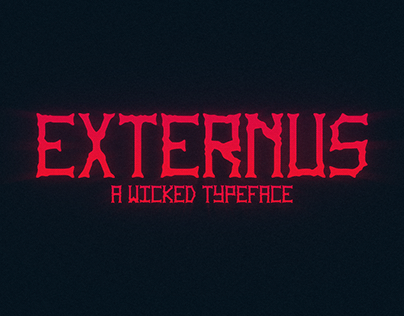 Externus | Free Font