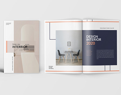 Interior Catalogue Magazine Template