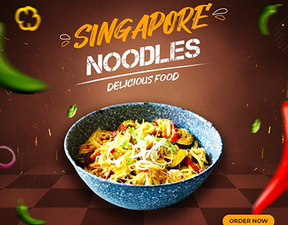 Singapore Noodles delicious food for peking weststreet