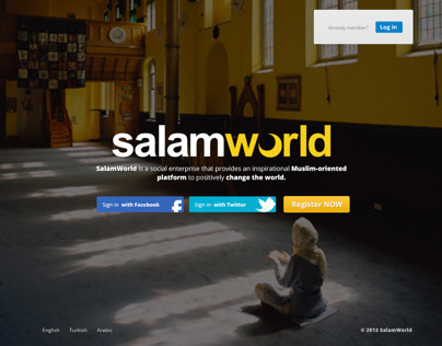 SalamWorld | Modern Islamic Social Network