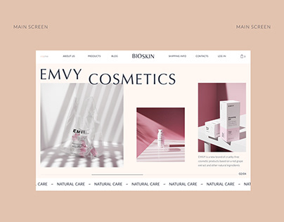 Online cosmetic store
