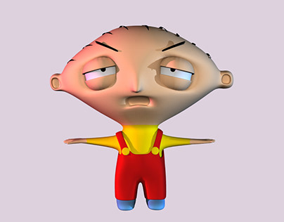 Family Guy Stewie 3D Model