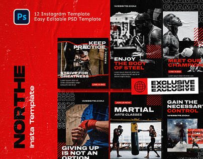 Northe Boxing Instagram Template