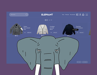 Project thumbnail - Elephant Vintage Store