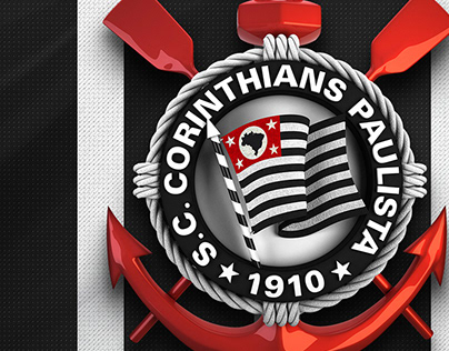 S.C. Corinthians | Escudo 3d