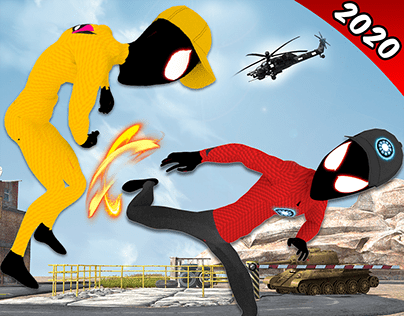 Superhero Stickman Ninja Fight 2020