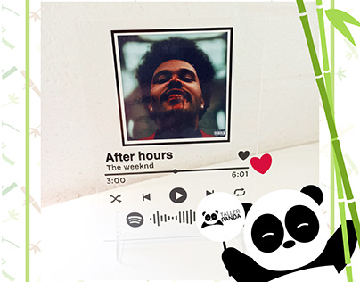 Cuadros Spotify personalizados