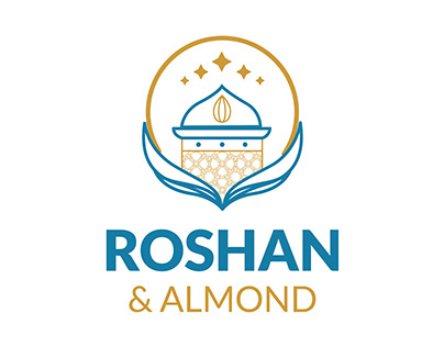 Logo Design Options For Roshan & Almond